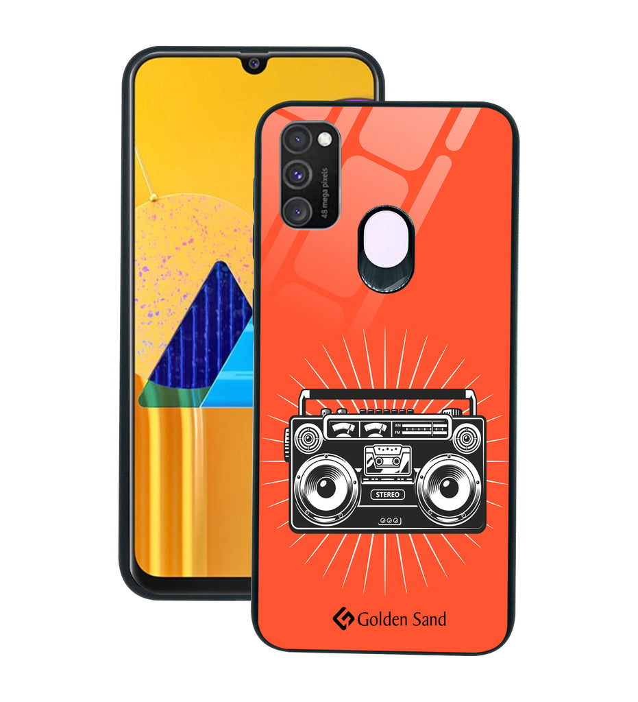 Samsung Galaxy M30s Designer Case Tempered Glass Series