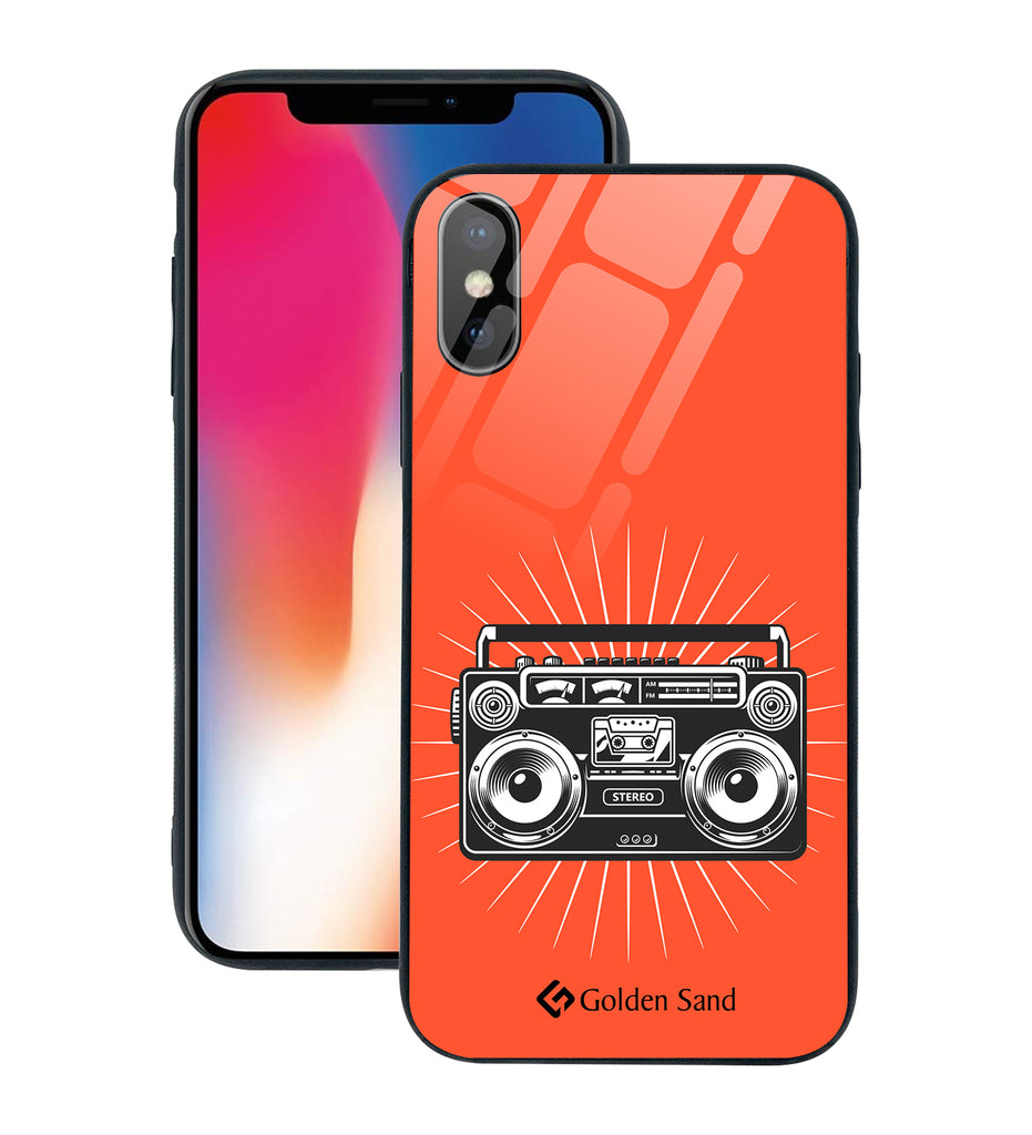 Apple iPhone X, XS Designer Case Tempered Glass Series