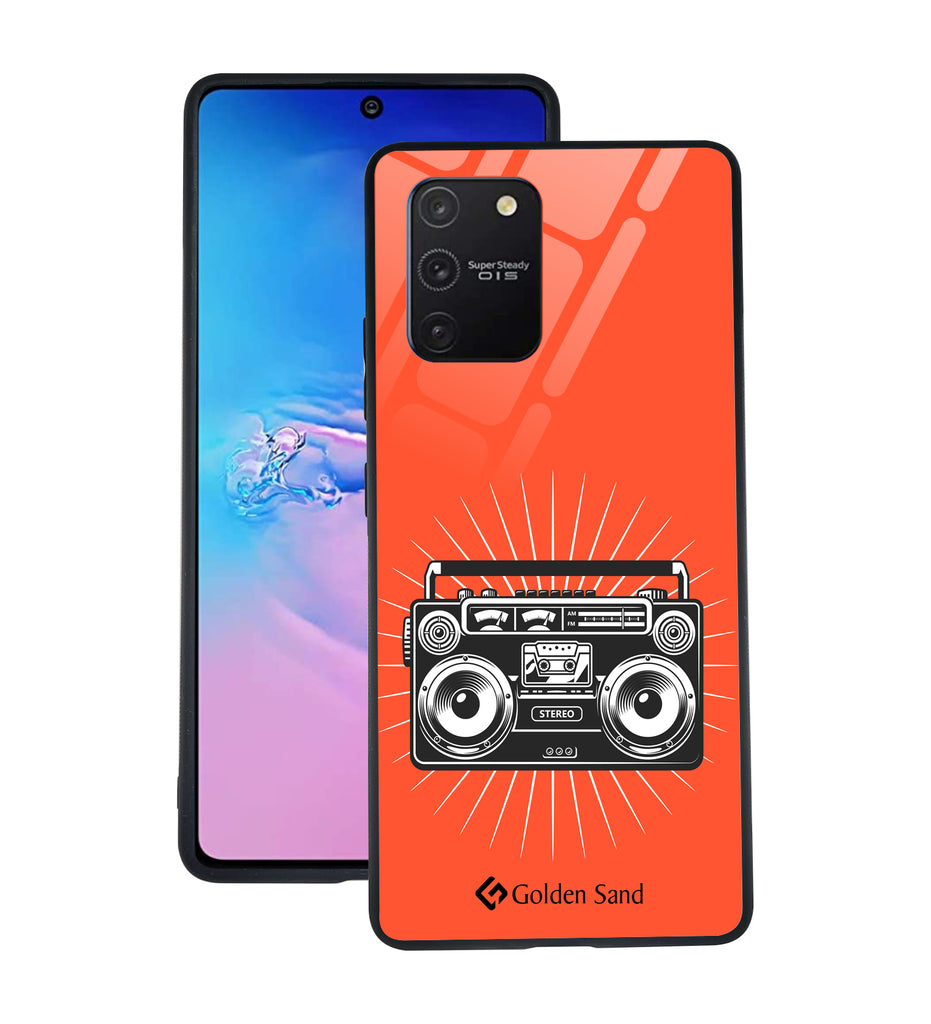 Samsung Galaxy S10 Lite Designer Case Tempered Glass Series