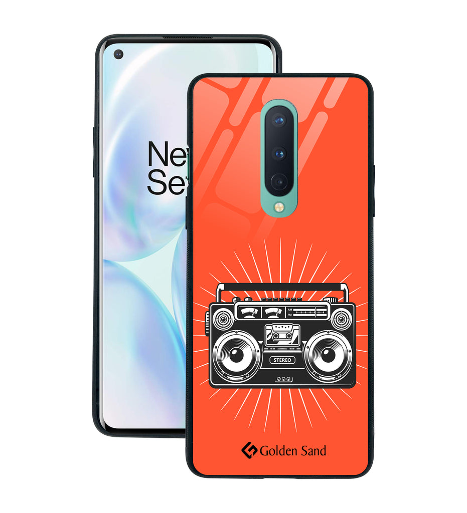 OnePlus 8 Designer Case Tempered Glass Series