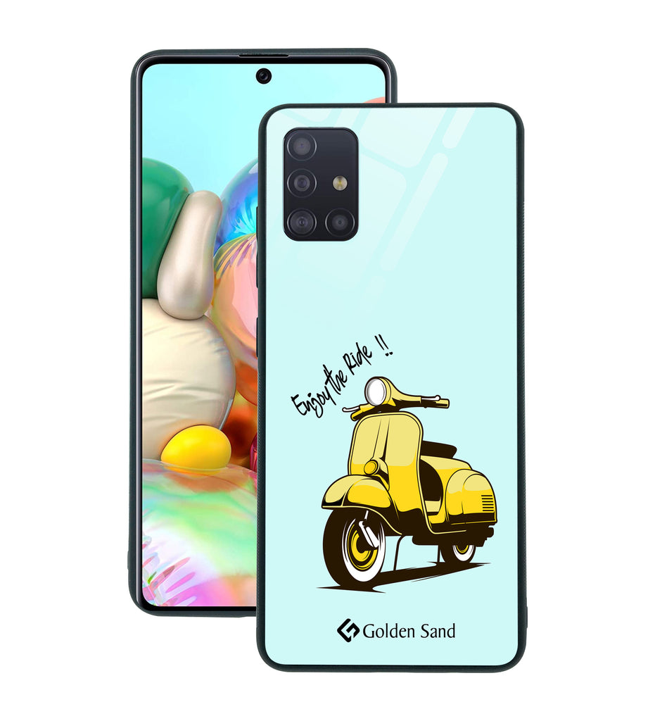 Samsung Galaxy A71 Designer Case Tempered Glass Series