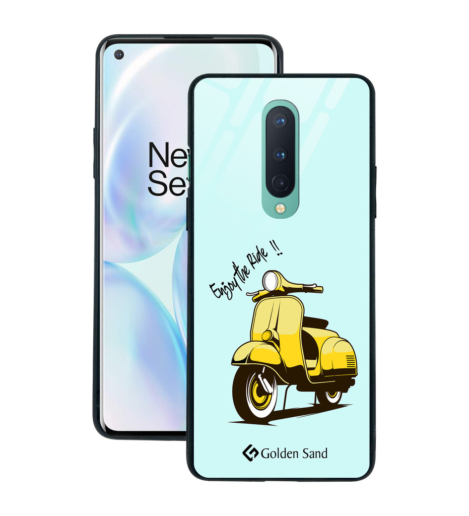 OnePlus 8 Designer Case Tempered Glass Series