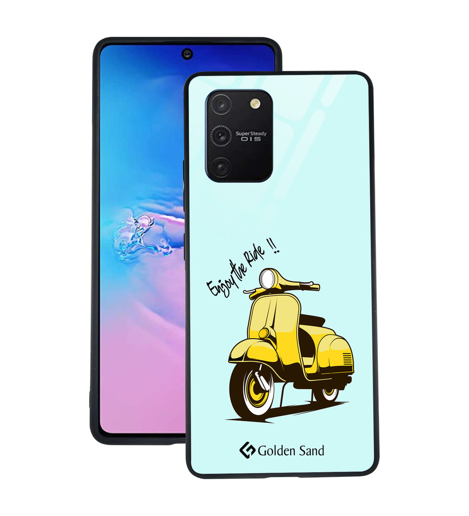 Samsung Galaxy S10 Lite Designer Case Tempered Glass Series