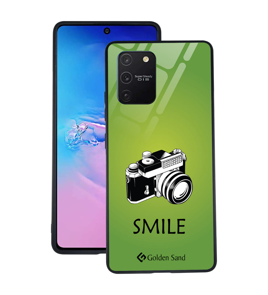 Samsung Galaxy S10 Lite Designer Case Tempered Glass Series