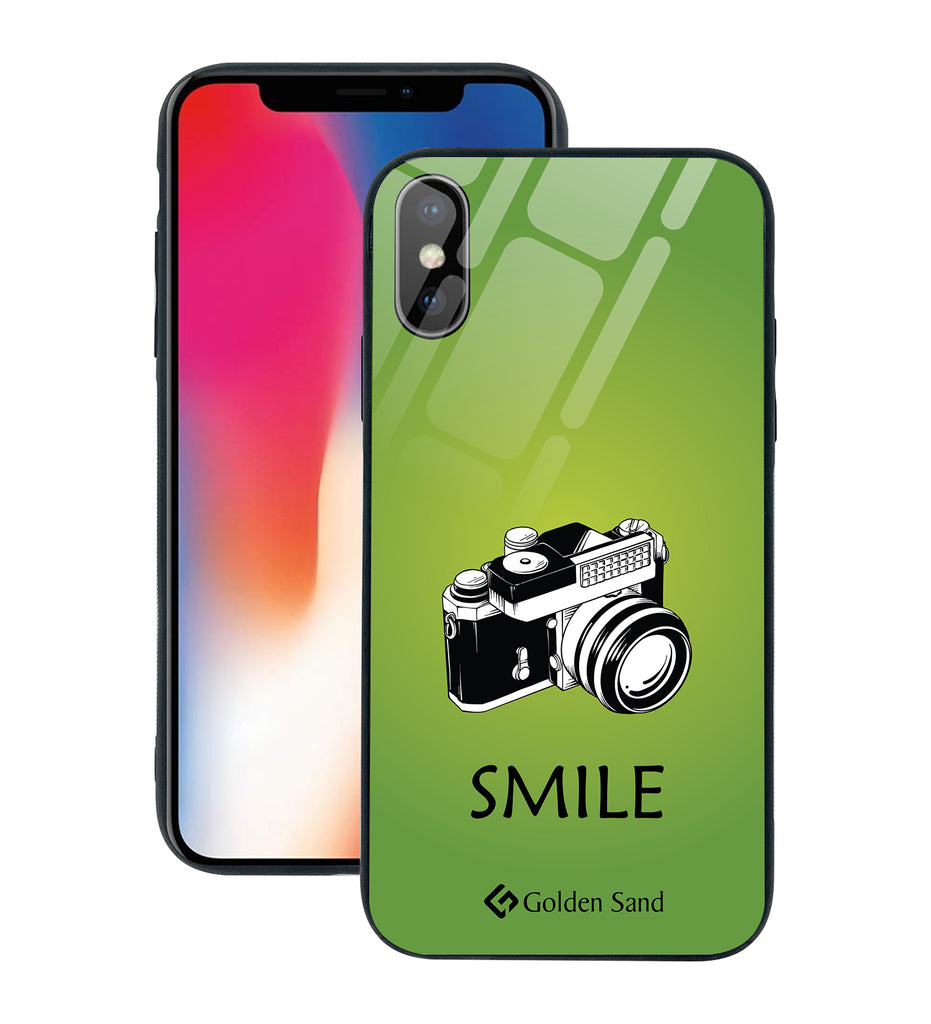 Apple iPhone X, XS Designer Case Tempered Glass Series