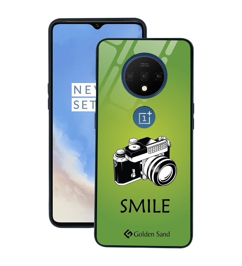 OnePlus 7T Designer Case Tempered Glass Series