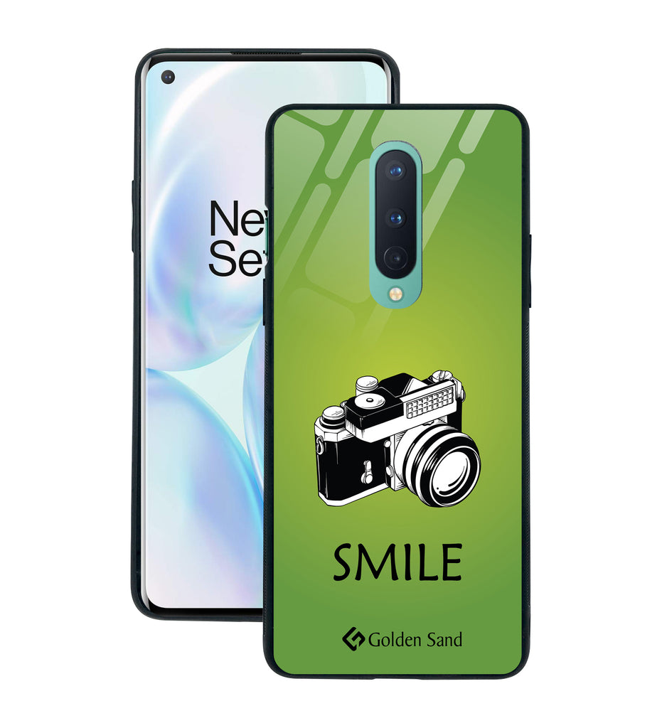 OnePlus 8 Designer Case Tempered Glass Series