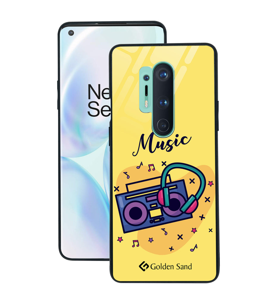 OnePlus 8 Pro Designer Case Tempered Glass Series