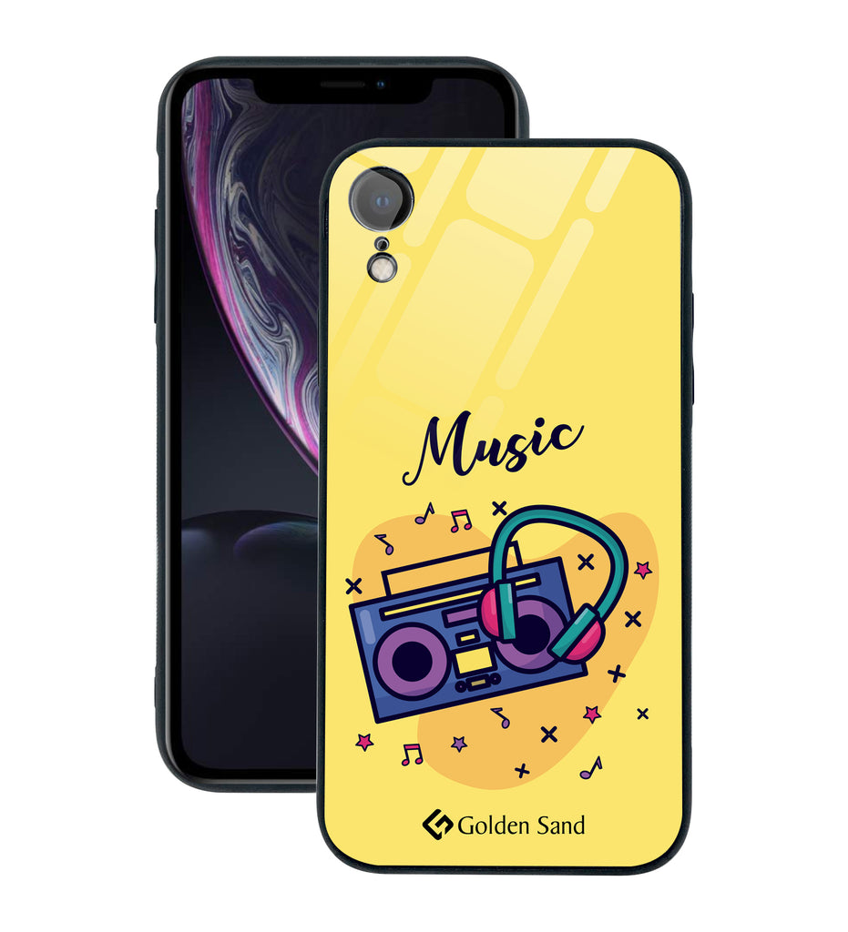 Apple iPhone XR Designer Case Tempered Glass Series