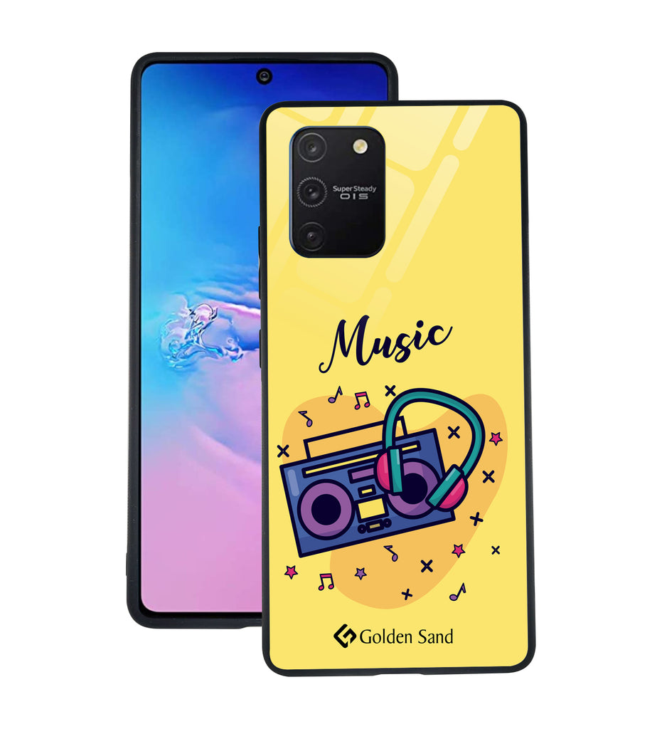 Samsung Galaxy S10 Lite Designer Case Tempered Glass Series