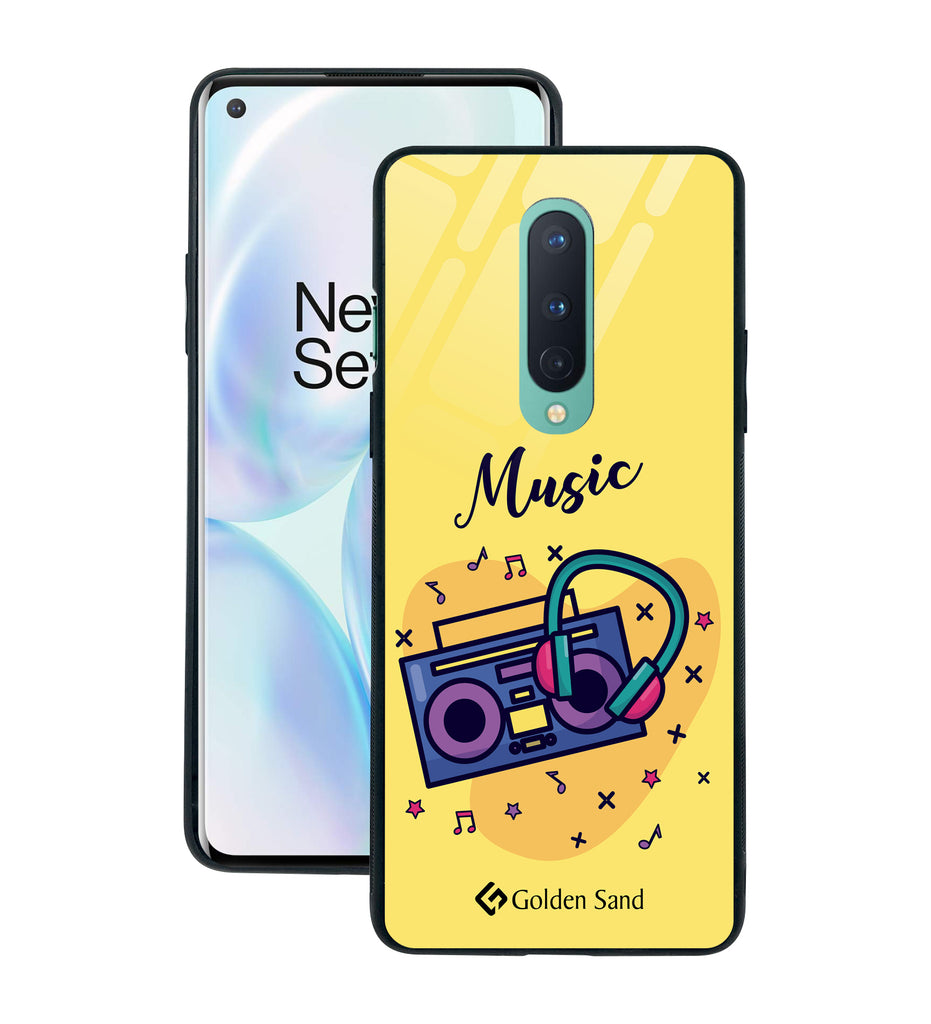 OnePlus 8 Designer Case Tempered Glass Series