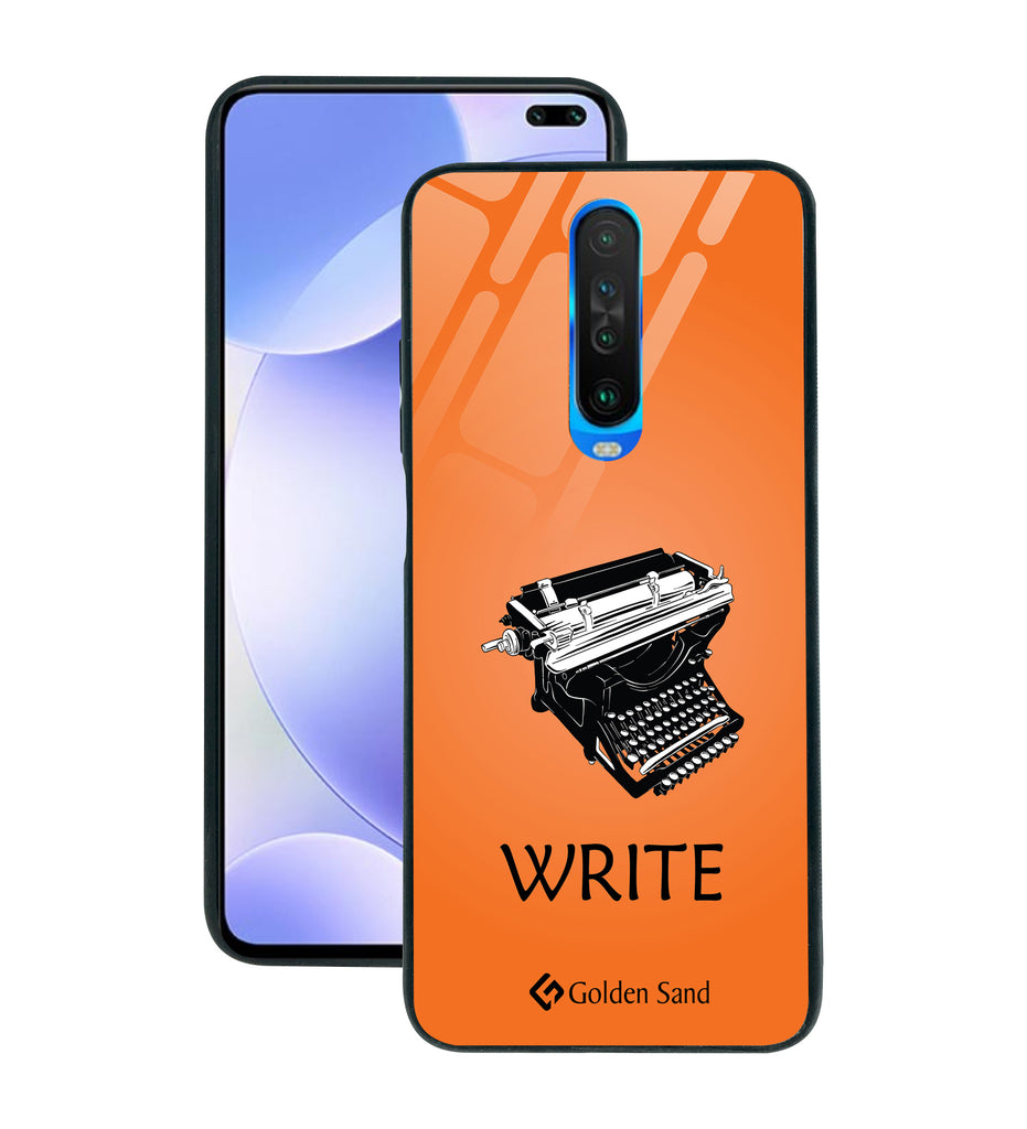 Xiaomi Poco X2 Designer Case Tempered Glass Series