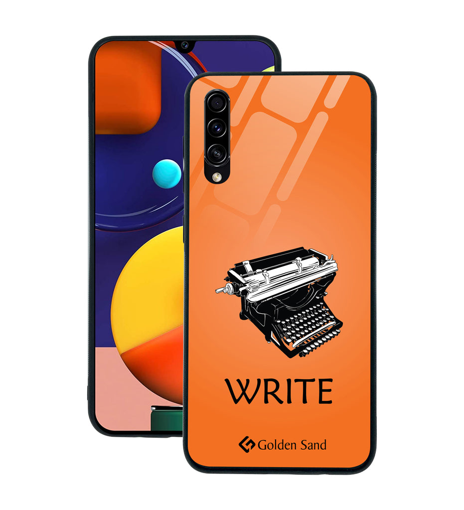 Samsung Galaxy A50s Designer Case Tempered Glass Series