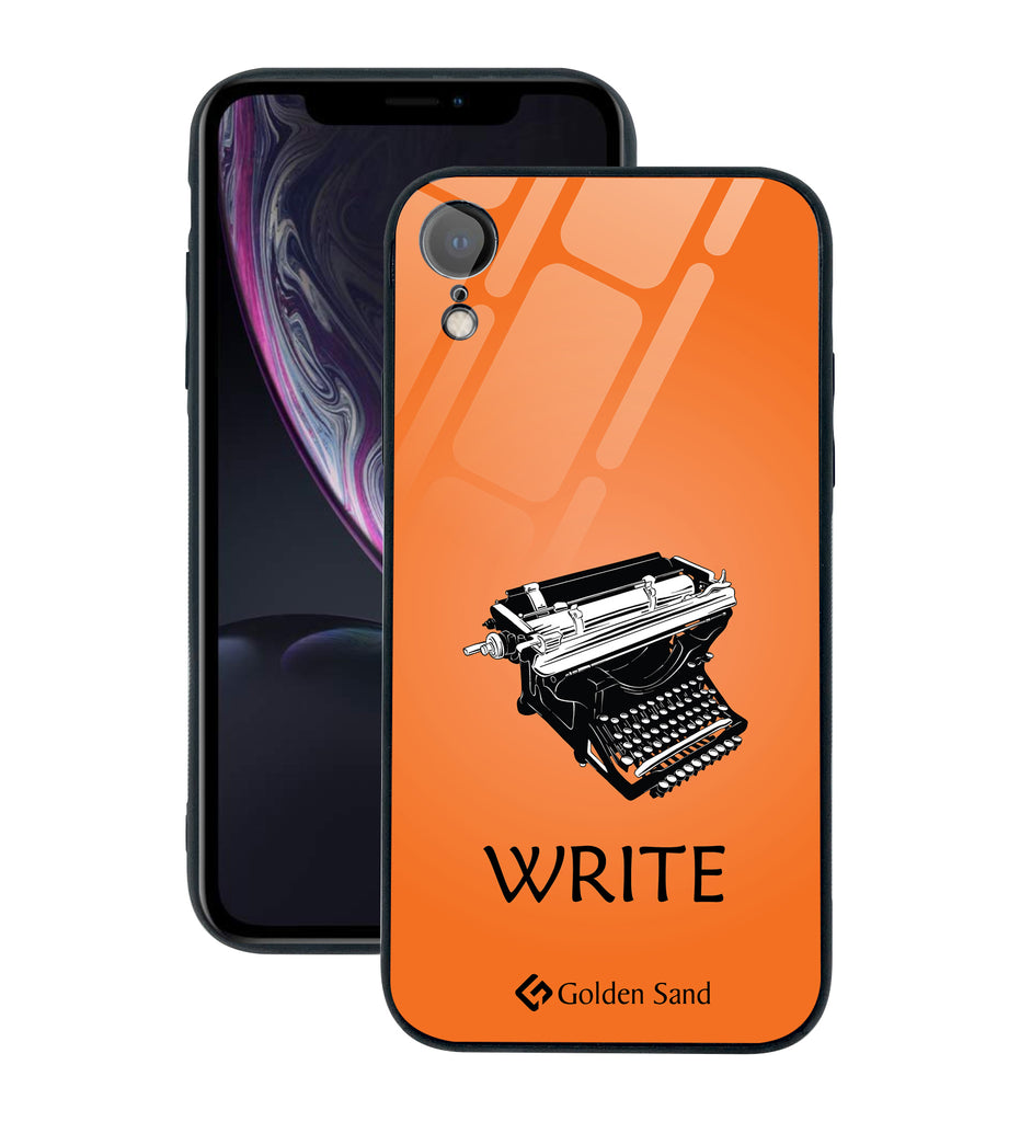 Apple iPhone XR Designer Case Tempered Glass Series