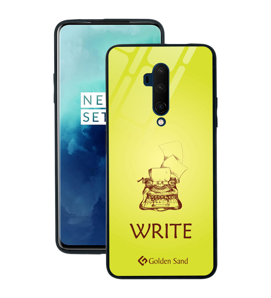 OnePlus 7T Pro Designer Case Tempered Glass Series