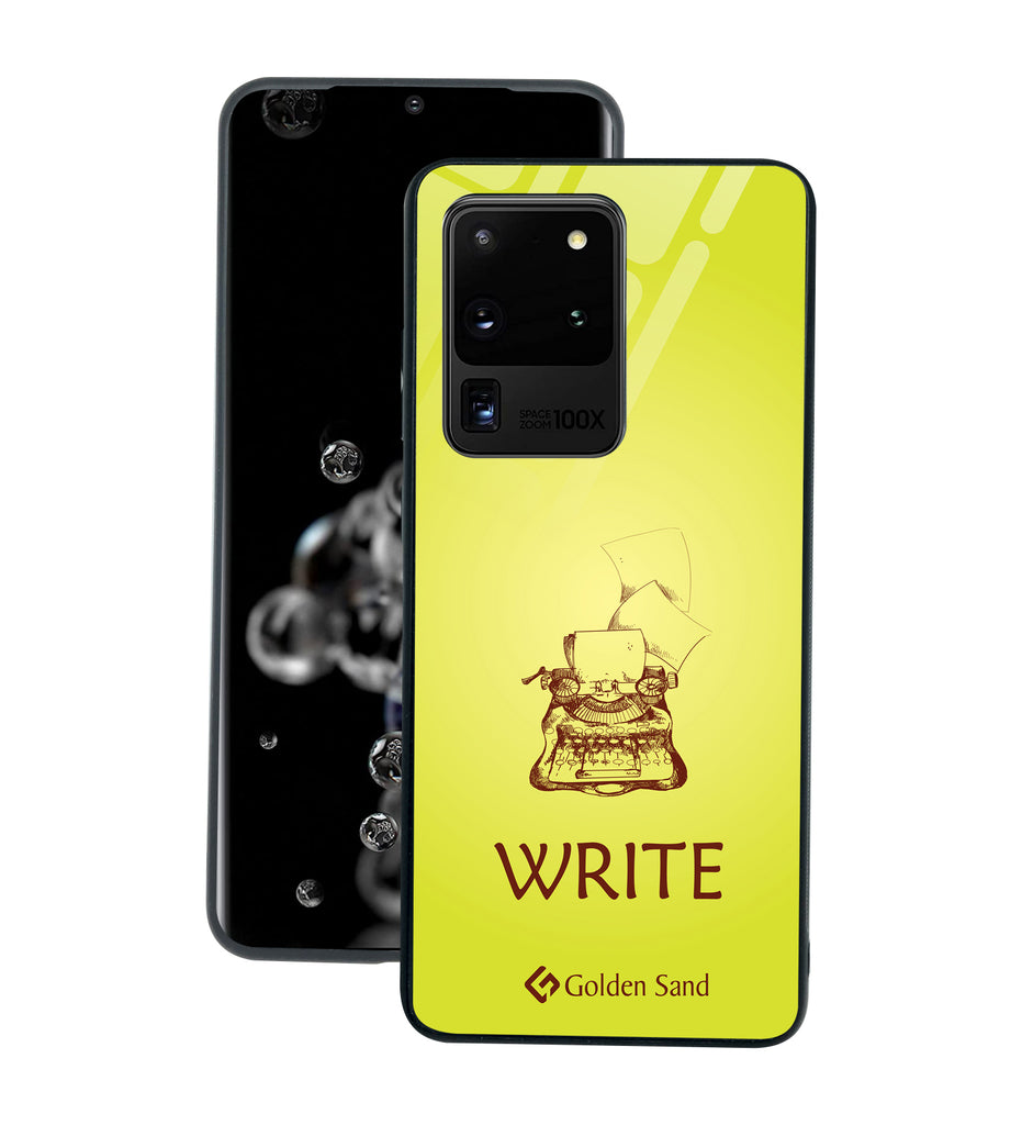 Samsung Galaxy S20 Ultra Designer Case Tempered Glass Series