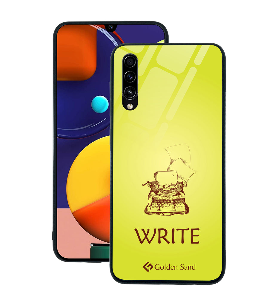 Samsung Galaxy A50s Designer Case Tempered Glass Series