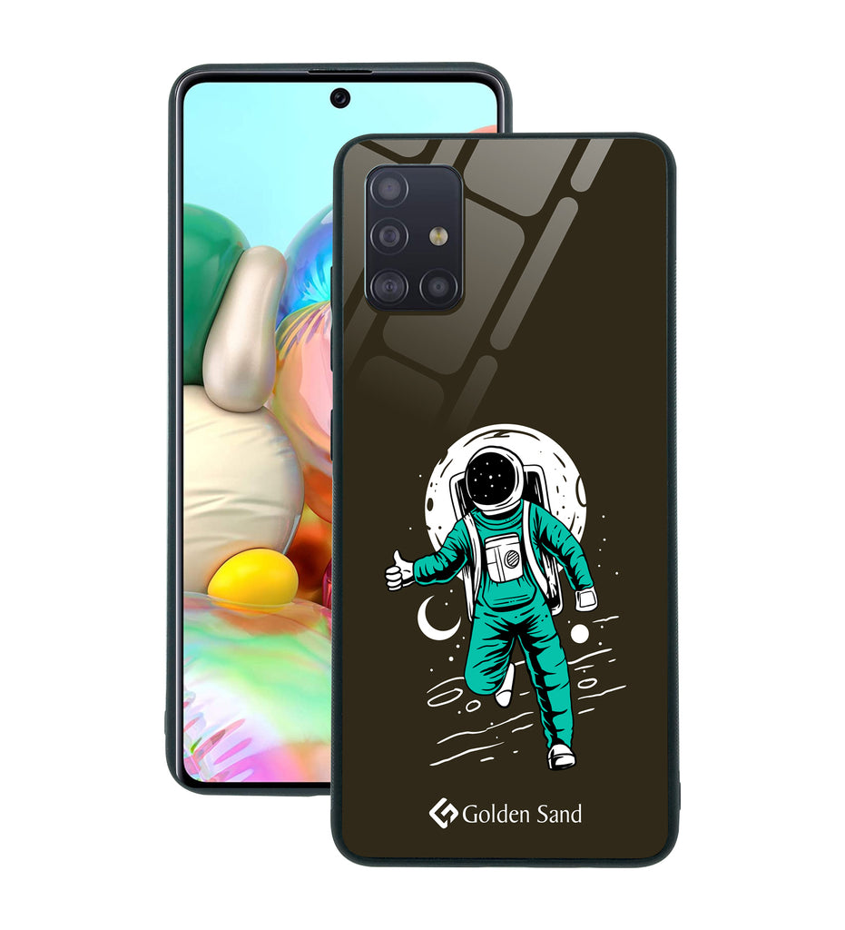 Samsung Galaxy A71 Designer Case Tempered Glass Series