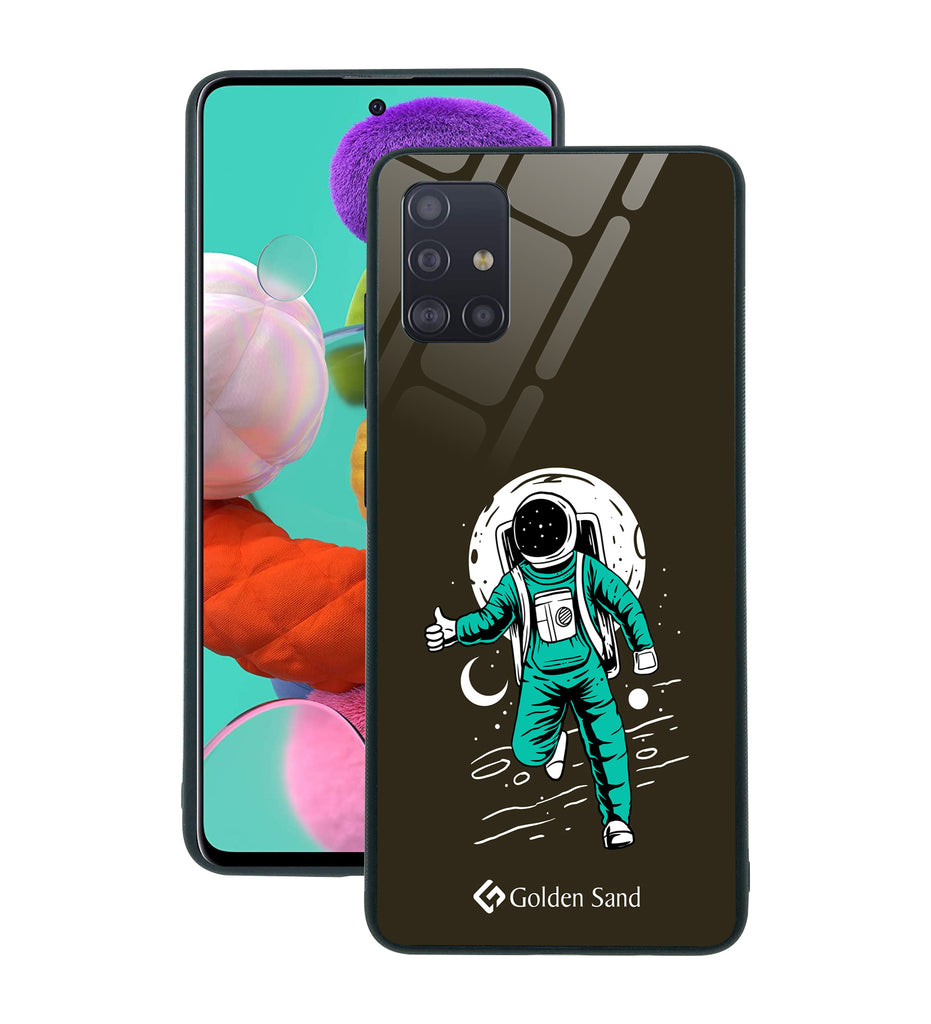 Samsung Galaxy A51 Designer Case Tempered Glass Series