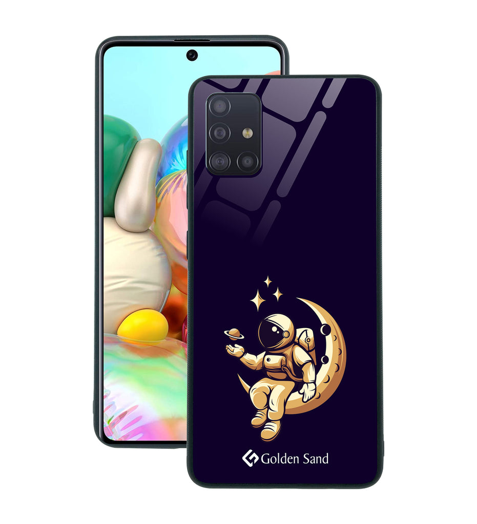 Samsung Galaxy A71 Designer Case Tempered Glass Series