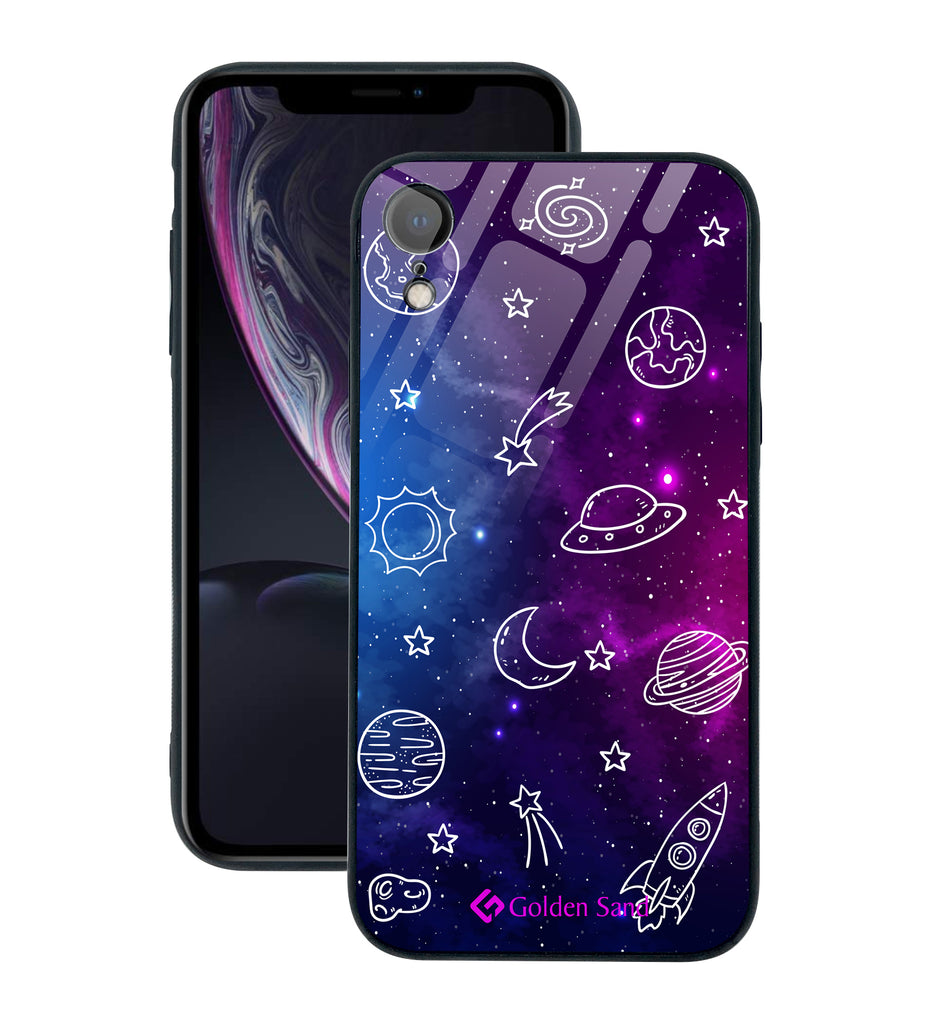 Apple iPhone XR Designer Case Tempered Glass Series