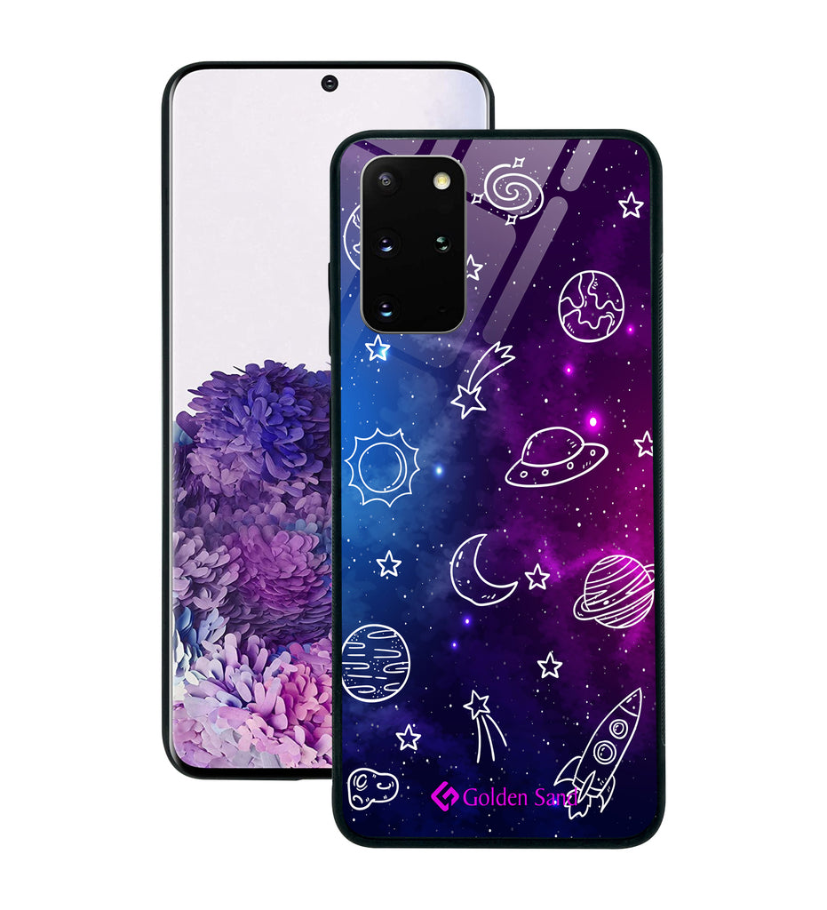 Samsung Galaxy S20 + Designer Case Tempered Glass Series