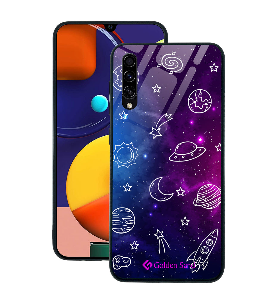 Samsung Galaxy A50s Designer Case Tempered Glass Series