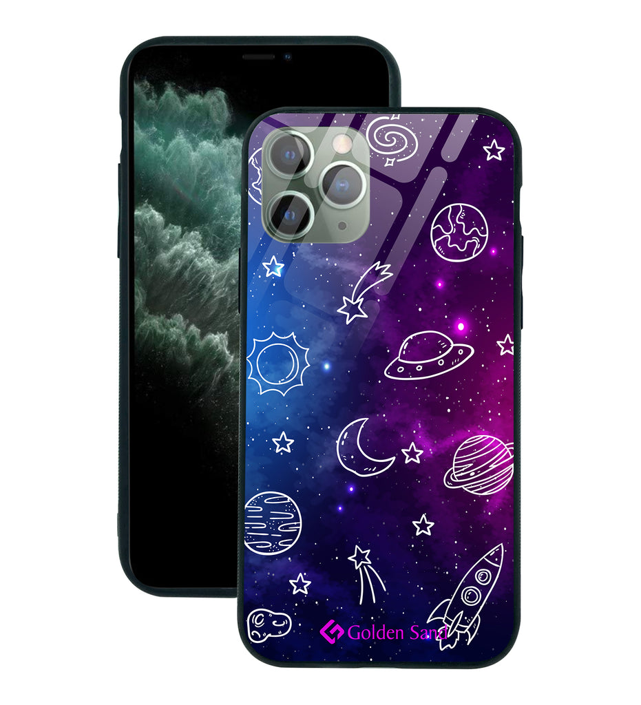 Apple iPhone 11 Pro Designer Case Tempered Glass Series