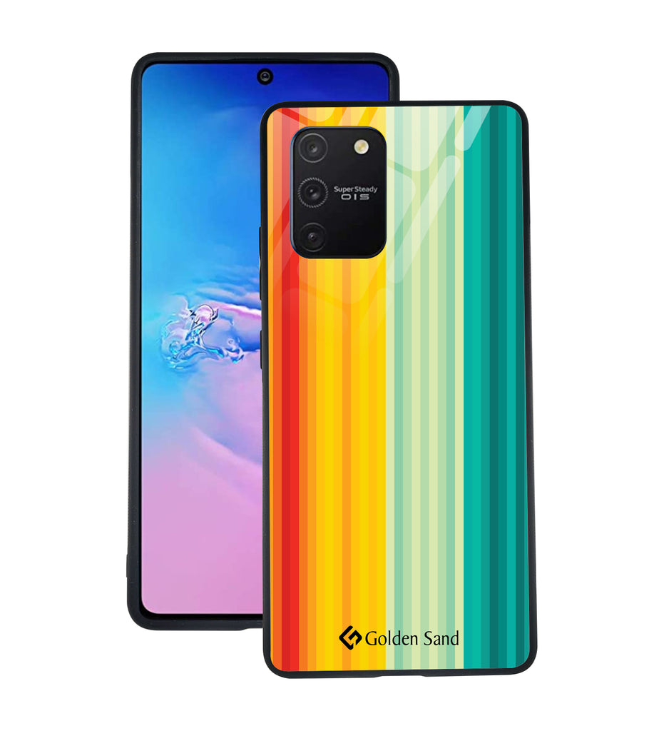 Samsung Galaxy S10 Lite Designer Case Tempered Glass Series