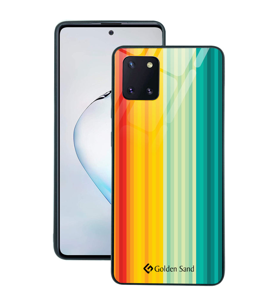 Samsung Galaxy Note10 Lite Designer Case Tempered Glass Series