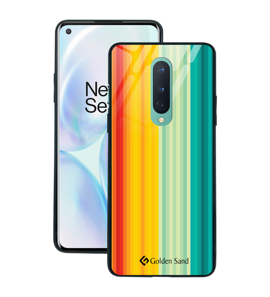 OnePlus 8 Designer Case Tempered Glass Series