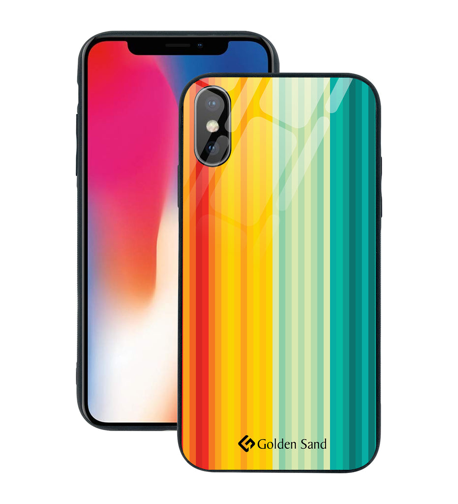 Apple iPhone X, XS Designer Case Tempered Glass Series