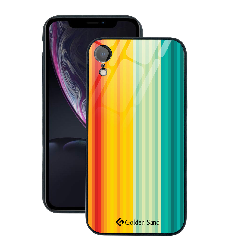 Apple iPhone XR Designer Case Tempered Glass Series