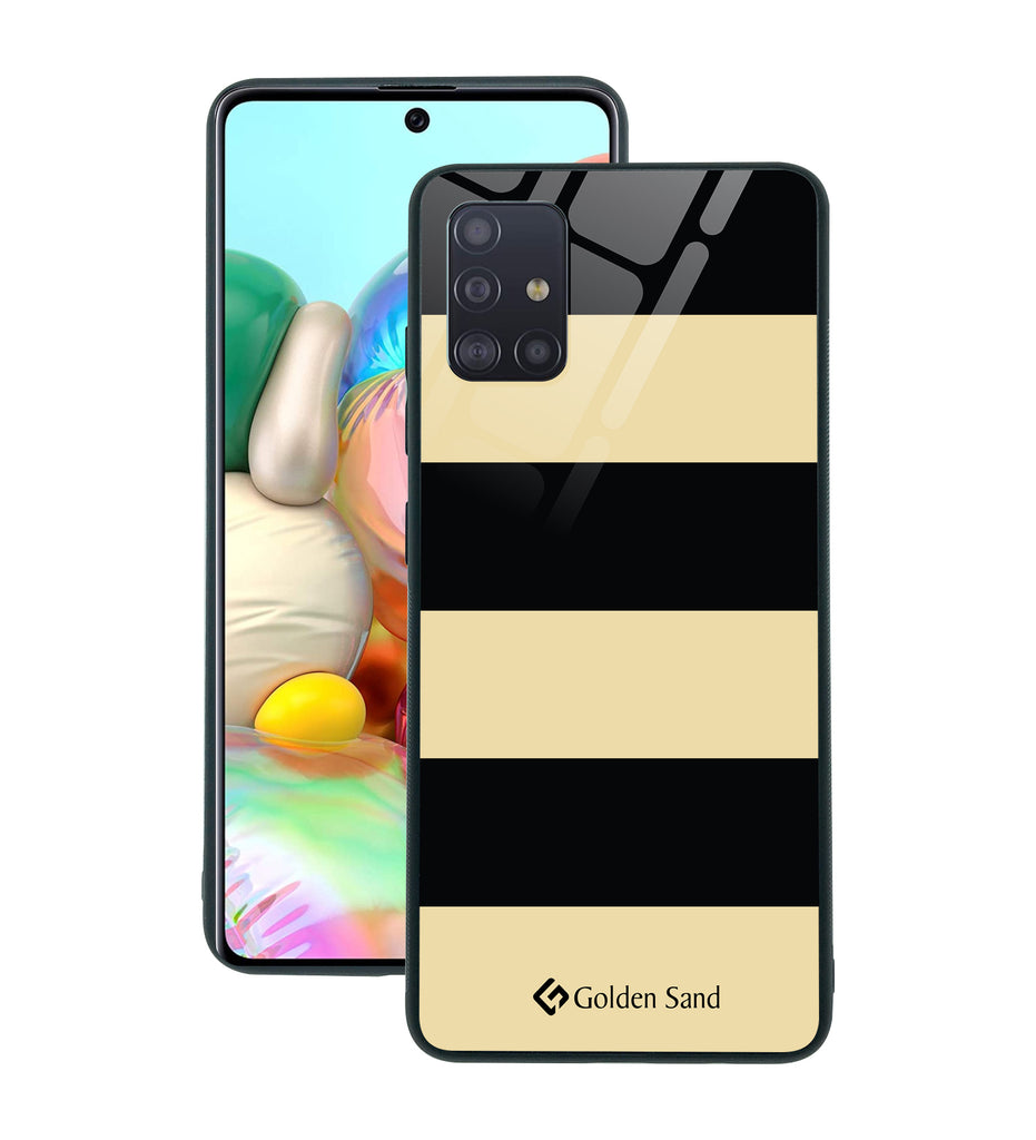 Samsung Galaxy A71 Designer Case Tempered Glass Series