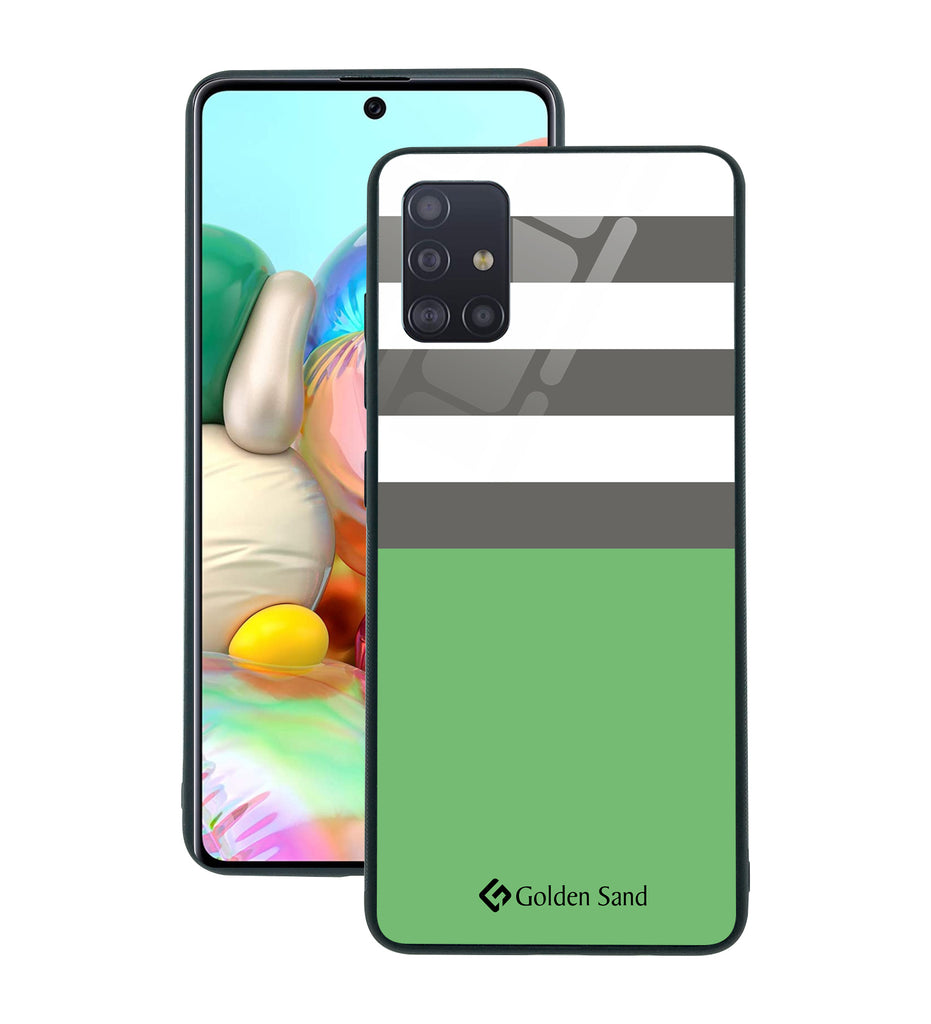 Samsung Galaxy A71 Designer Case Tempered Glass Series
