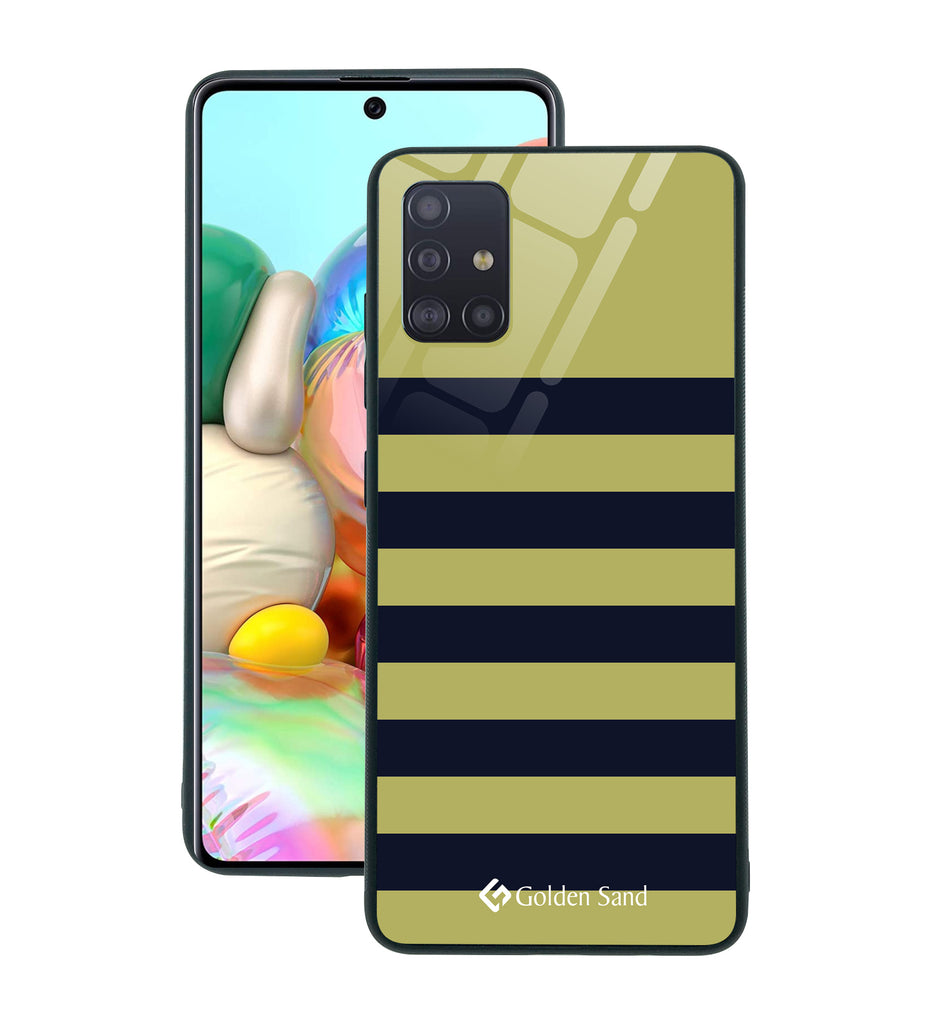 Samsung Galaxy A71 Designer Case Tempered Glass Series
