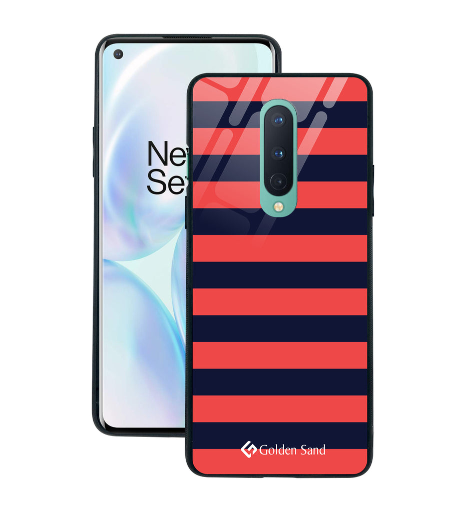 OnePlus 8 Designer Case Tempered Glass Series