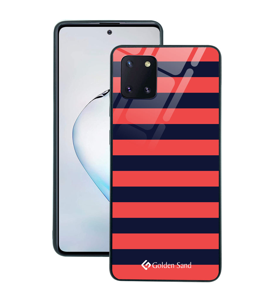Samsung Galaxy Note10 Lite Designer Case Tempered Glass Series