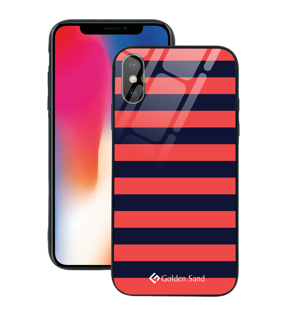 Apple iPhone X, XS Designer Case Tempered Glass Series