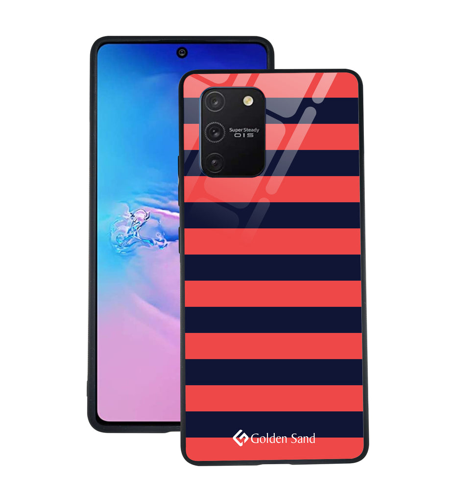 Samsung Galaxy S10 Lite Designer Case Tempered Glass Series
