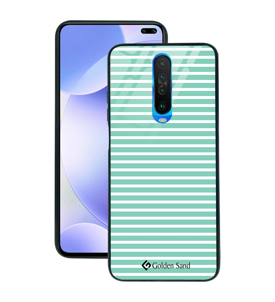 Xiaomi Poco X2 Designer Case Tempered Glass Series