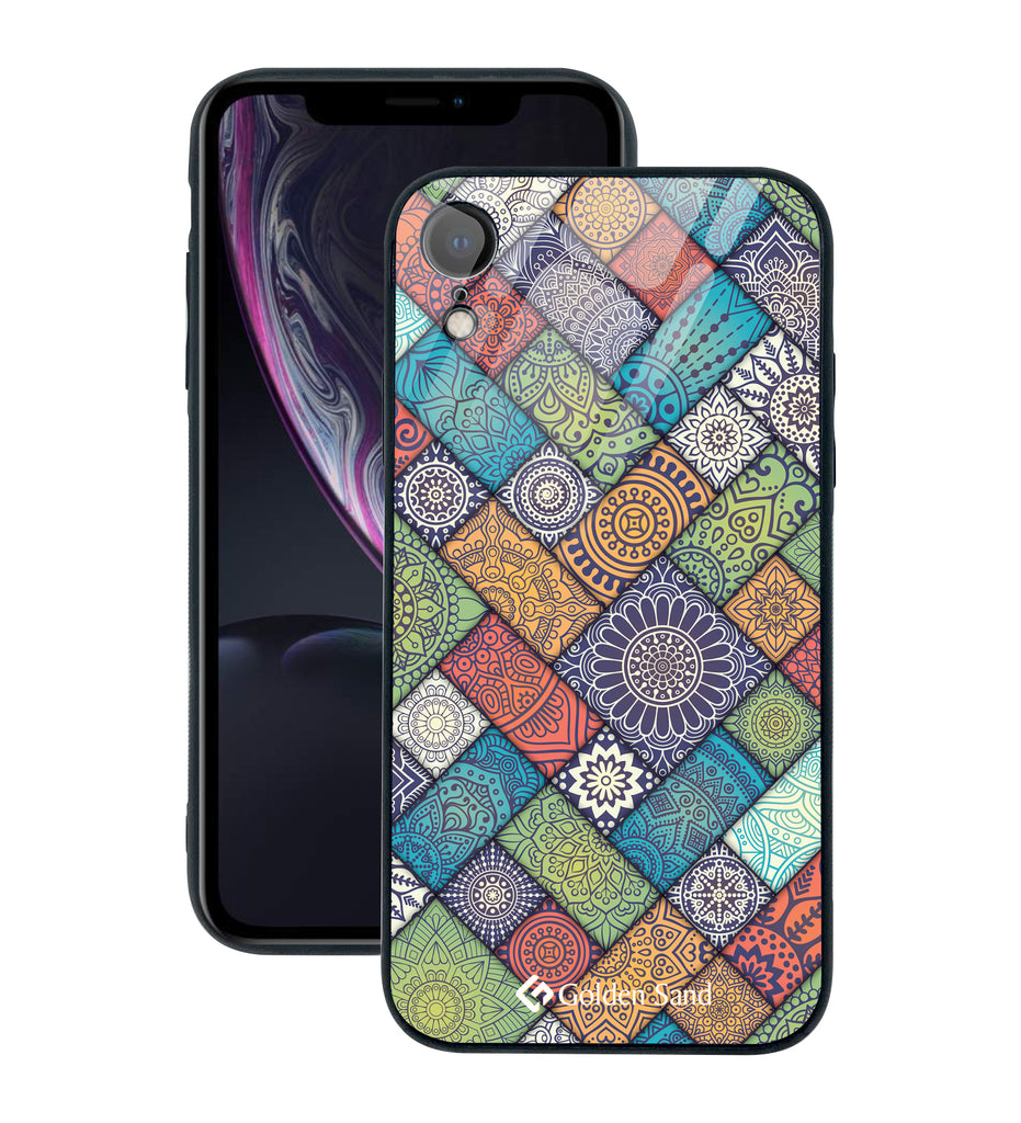 Apple iPhone XR Designer Case Tempered Glass Series