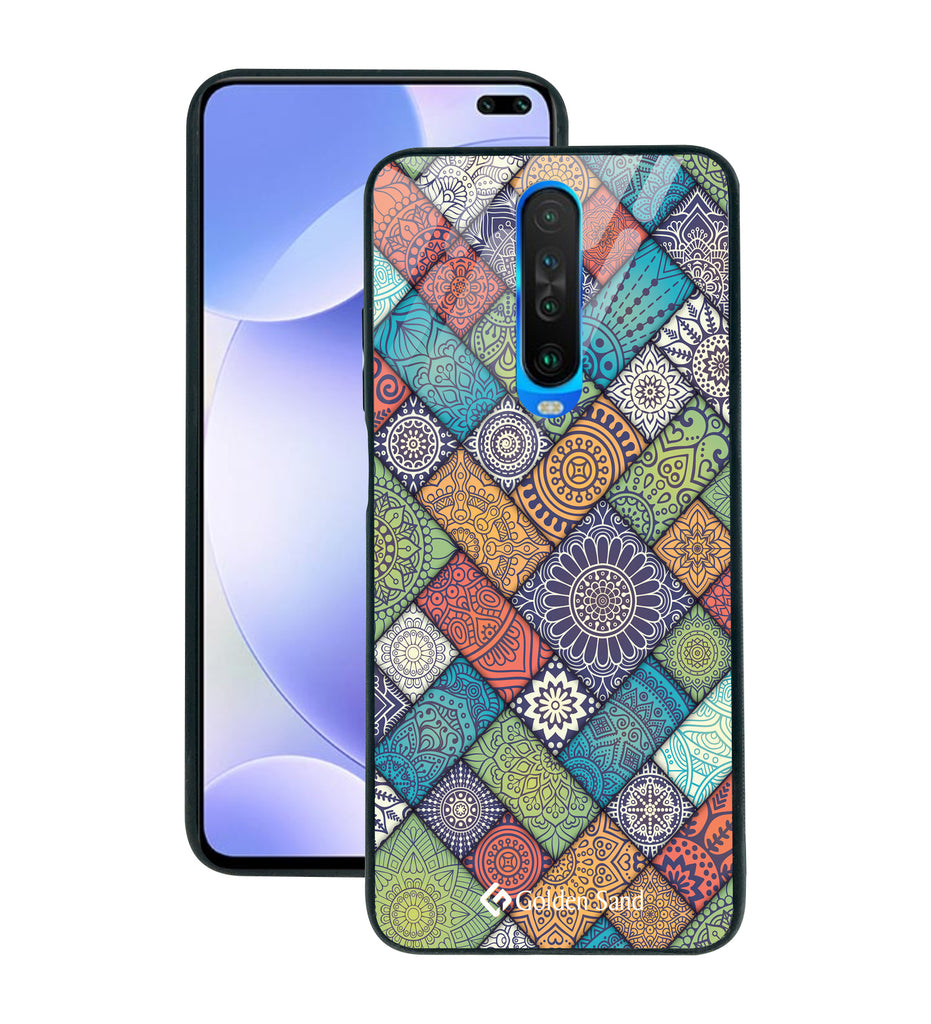 Xiaomi Poco X2 Designer Case Tempered Glass Series