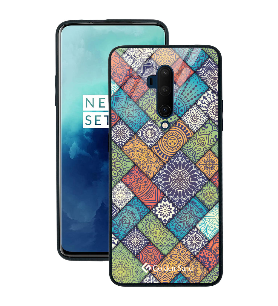 OnePlus 7T Pro Designer Case Tempered Glass Series