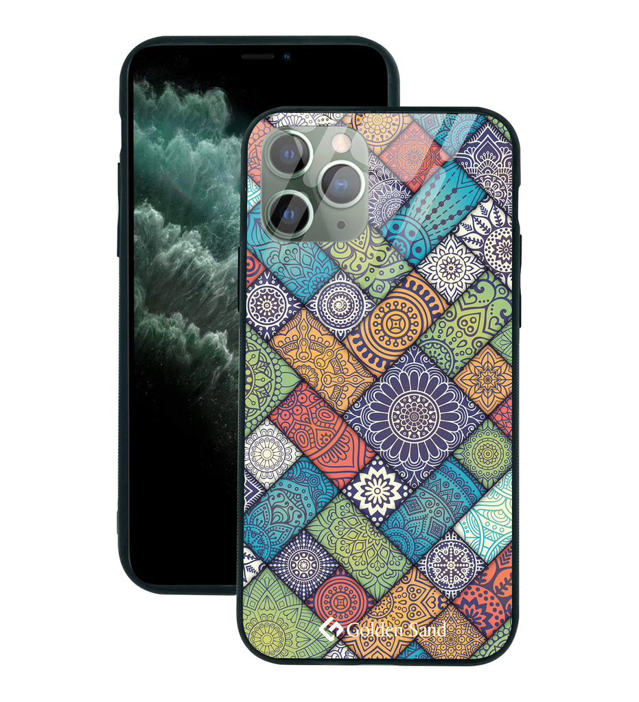 Apple iPhone 11 Pro Designer Case Tempered Glass Series