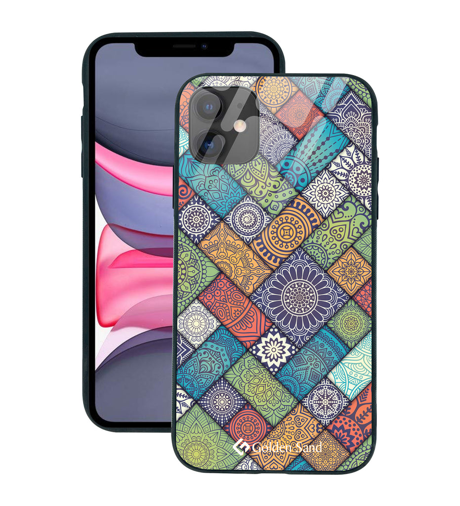 Apple iPhone 11 Designer Case Tempered Glass Series