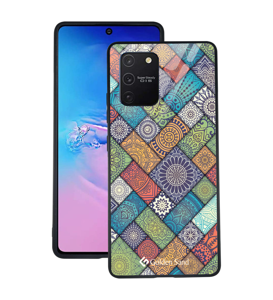 Samsung Galaxy S10 Lite Designer Case Tempered Glass Series