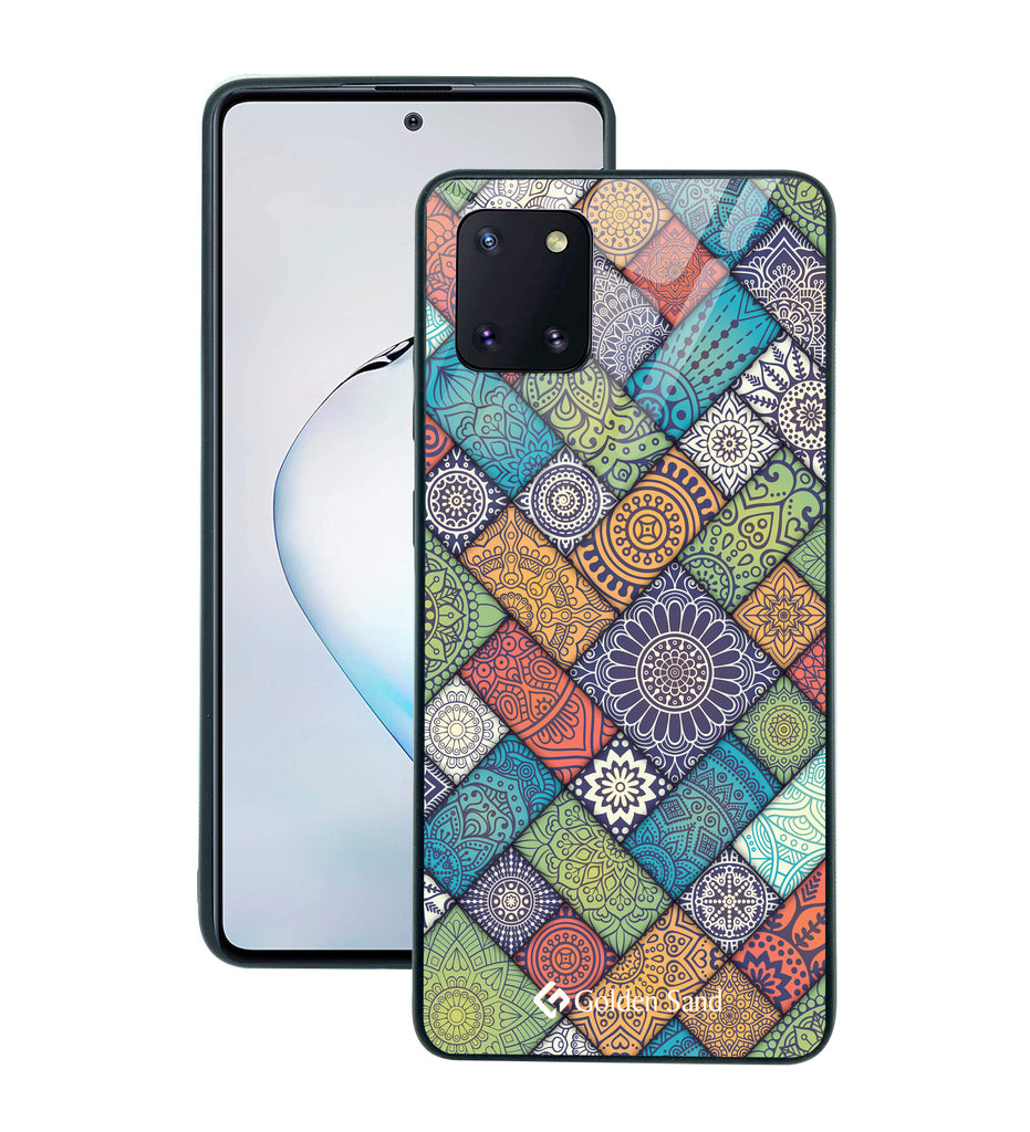 Samsung Galaxy Note10 Lite Designer Case Tempered Glass Series