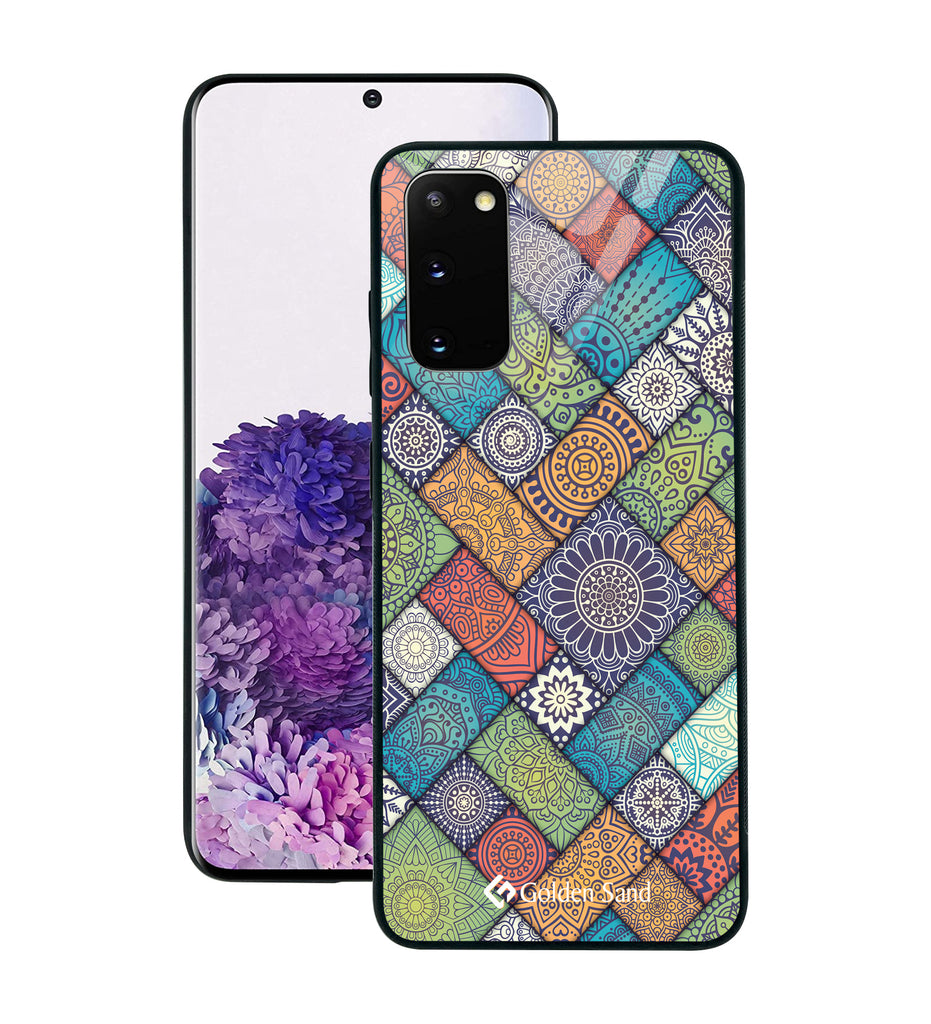 Samsung Galaxy S20 Designer Case Tempered Glass Series