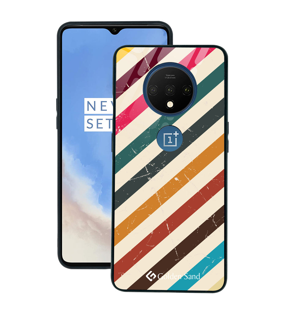 OnePlus 7T Designer Case Tempered Glass Series